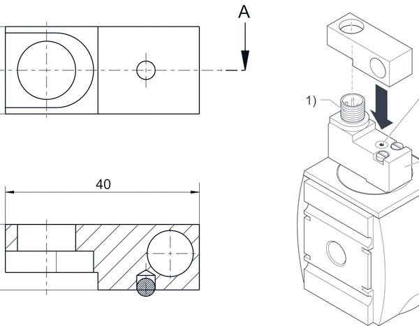 AVENTICS Mounting aid - R412015193