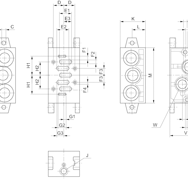 ports 2 and 4 on bottom - 1825503150