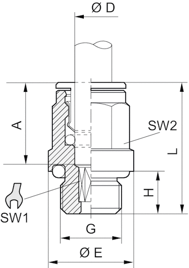 AVENTICS Series QR2 - F - RPN Heat - resistant - 1823373092