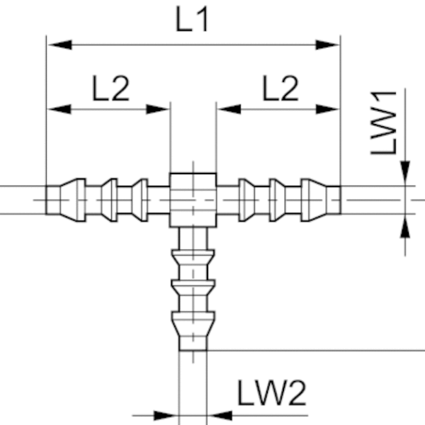 AVENTICS T - connector - 1823381004