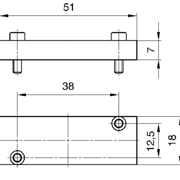 AVENTICS Blanking plate - 1825503932