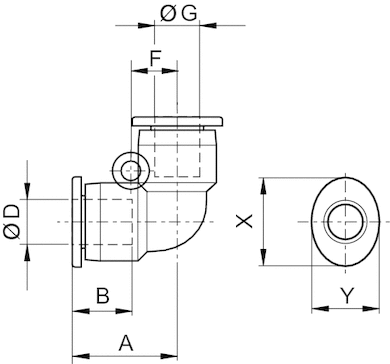 AVENTICS QR1 - S - RVK standard series - R412005033