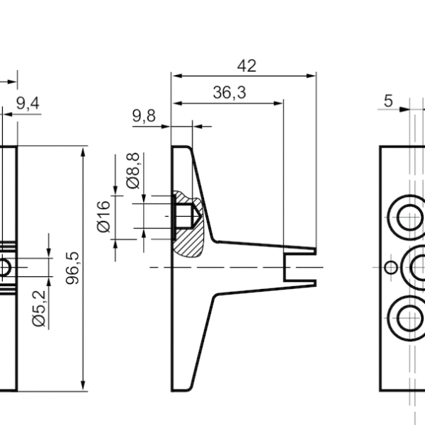 AVENTICS Blanking plate - 3354801004