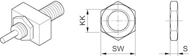 AVENTICS Lock nut - R412010360