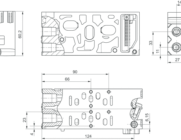 AVENTICS Base plate - R412012481