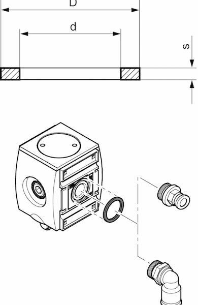 AVENTICS Sealing ring - R412010148