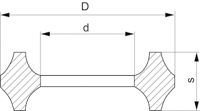 AVENTICS Sealing ring - 8930601014