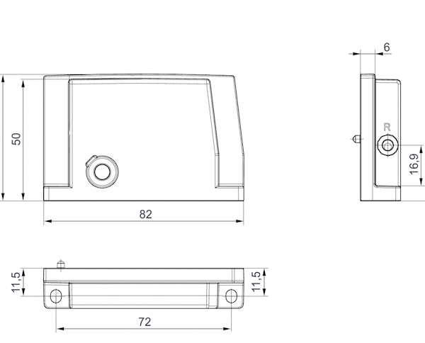 AVENTICS End plate right - R412018350