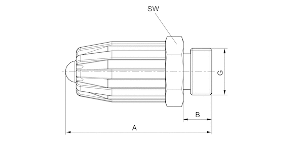 AVENTICS Safety nozzle - R412010652