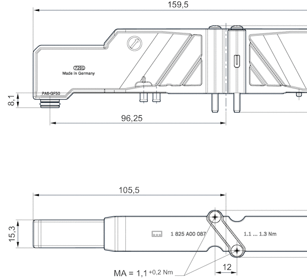 AVENTICS Blanking plate - 1825A00087