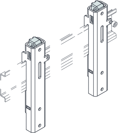 AVENTICS Mounting kit for DIN rail - R412019468