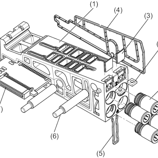 AVENTICS Extension kit for base plate 2x - R412020064