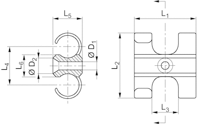 AVENTICS T - clips for compressed air tubing - 8186040000