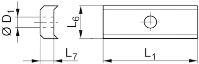 AVENTICS Spacer for T - clips - 8187120000