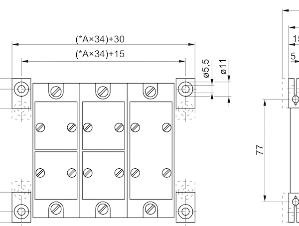 AVENTICS Mounting kit - 5514400040