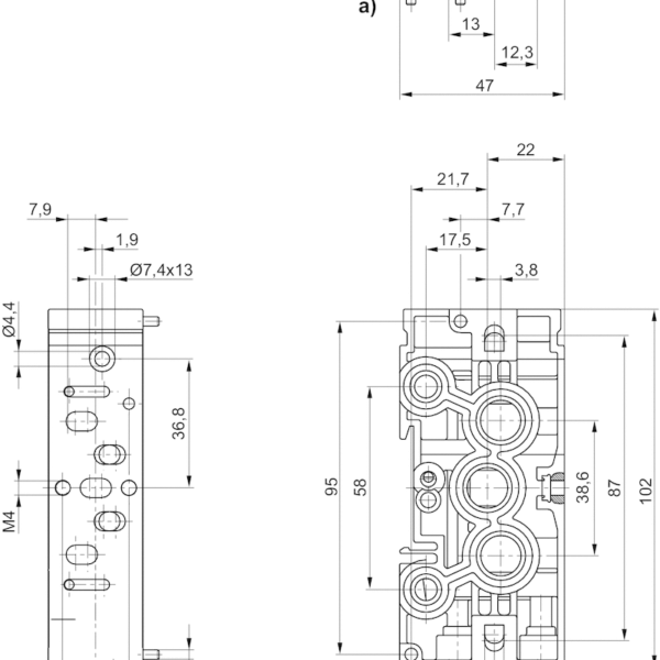 ports 2 and 4 on side - 8985121122