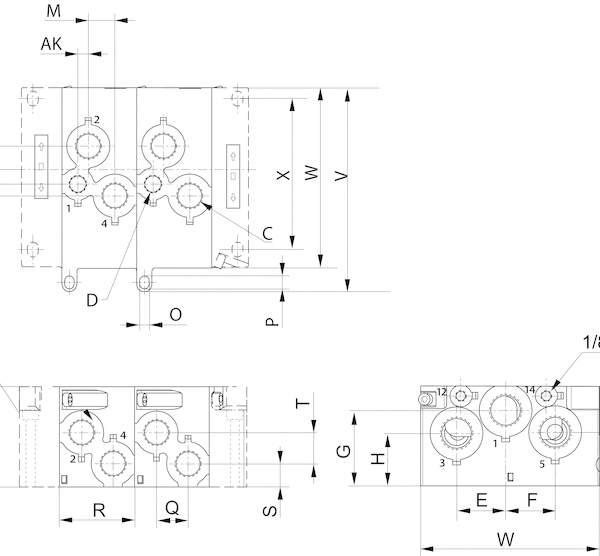 AVENTICS Base plate - R432037641